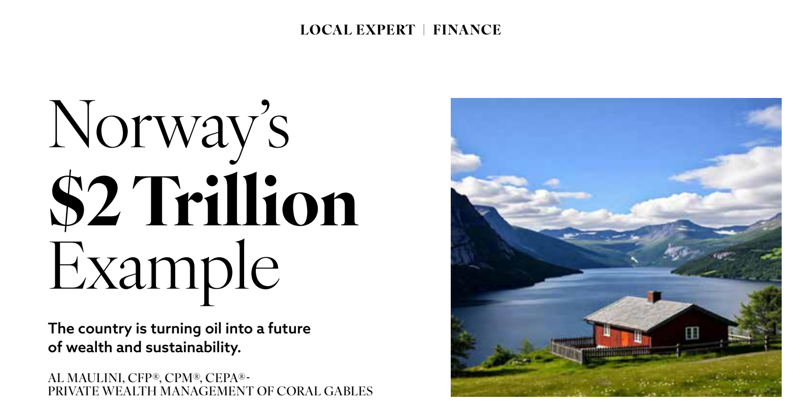 Norway’s $2 Trillion Example